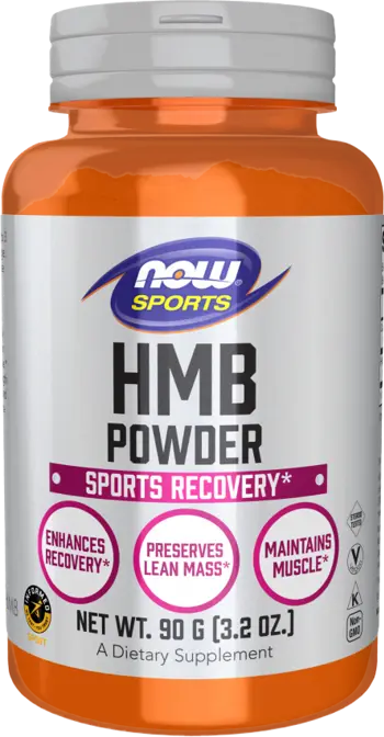 NOW Foods HMB Powder 770 мг HMB на Прах - 90 грама, 90 дози