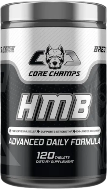 Core Champs HMB Tablets Запазва мускулите ~ Подпомага силата ~ Подобрява възстановяването