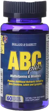 Holland And Barrett ABC Plus / Multivitamins & Minerals Formula 60 каплети, 60 Дози