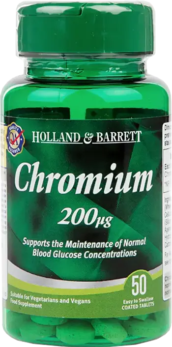 Holland And Barrett Chromium 200 mcg Таблетки
