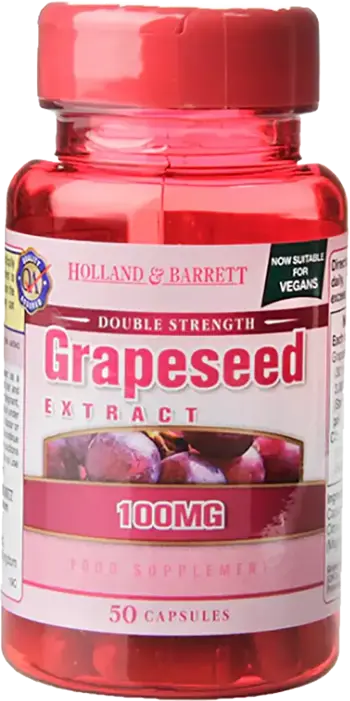 Holland And Barrett Grapeseed Extract 100 mg Double Strength 50 капсули