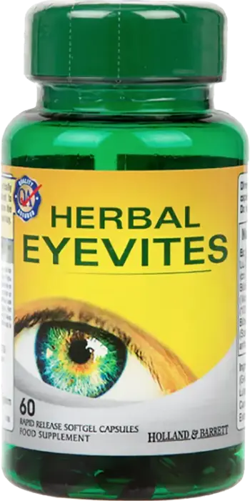 Holland And Barrett Herbal Eyevites Eye Formula 60 капсули