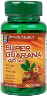 Holland And Barrett Super Guarana 1200 mg За енергия и фокус х 90 каплети