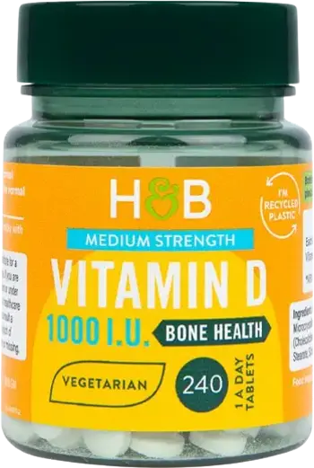 Holland And Barrett Vitamin D3 1000 IU 250 Таблетки, 250 Дози