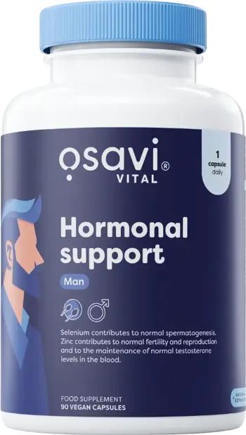 Osavi Hormonal Support Man Подкрепа за хормоналния баланс при мъжете х 90 веге капсули