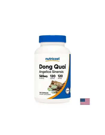 Nutricost Dong Quai Angelica Sinensis В подкрепа на хормоналния баланс х 120 капсули
