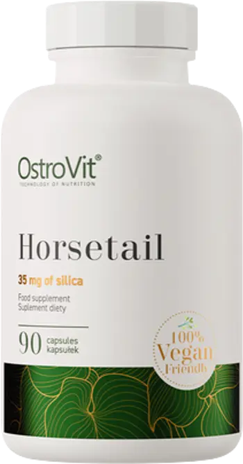 OstroVit Horsetail 500 мг Vege Силика -  90 капсули, 90 дози