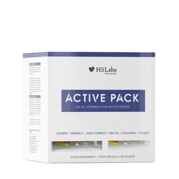 HS LABS ACTIVE PACK Мултивитамини на Пакети - 30 пакета, 30 дози