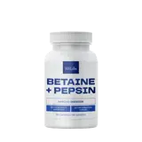 HS Labs BETAINE & PEPSIN Бетаин и Пепсин - 100 капсули, 100 дози