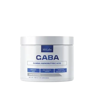 HS LABS GABA POWDER ГАБА на Прах - 200 грама, 200 дози
