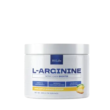 HS LABS L-ARGININE 4500 мг L-Аргинин - 300 грама, 50 дози