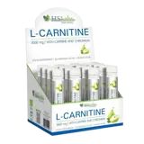 HS LABS L-CARNITINE 3000 WITH CAFFEINE AND CHROMIUM L-Карнитин + Кофеин и Хром - 20 ампули x 25 мл, 20 дози