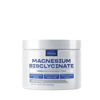 HS LABS MAGNESIUM BISGLYCINATE Магнезий Бисглицинат - 200 грама, 200 дози