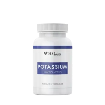 HS LABS POTASSIUM 350 мг Калий - 90 таблетки, 90 дози