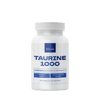 HS LABS TAURINE 1000 мг Таурин - 100 капсули, 50 дози