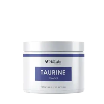 HS LABS TAURINE POWDER UNFLAVORED 3000 мг Таурин на Прах - 300 грама, 100 дози