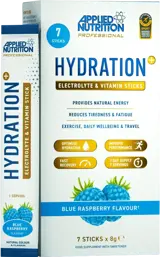 Applied Nutrition Hydration + Electrolyte & Vitamin Powder Stick Packs