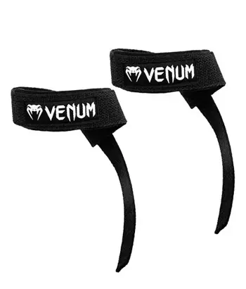 Venum Hyperlift Weightlifting Straps Фитили за вдигане на тежести - Черен (чифт)