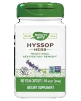 Nature's Way Hyssop Herb 450 mg Подкрепа за дихателната и храносмилателната система х 100 капсули