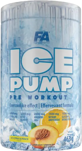FA Nutrition ICE Pump Evercool Pre-Workout Азотен Бустър - 463 грама, 100 дози