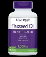 Omega 3 Flax Seed Oil 200 Гел капсули, 200 Дози