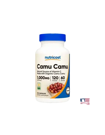 Nutricost Camu Camu Естествен източник на Витамин С от органично Каму Каму х 120 капсули