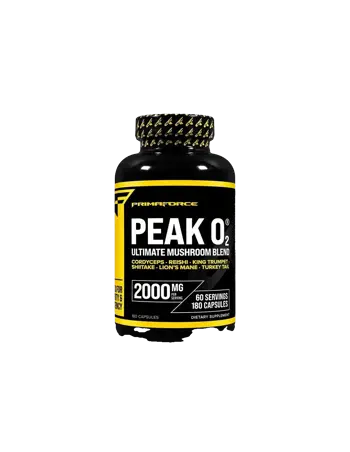 PrimaForce Peak O2 Комплекс от гъби за Имунитет и Издръжливост х 180 капсули