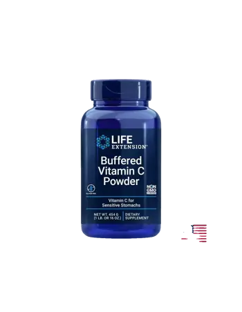 Life Extension Buffered Vitamin C Powder Имунитет - Витамин С (буфериран) 454 грама прах