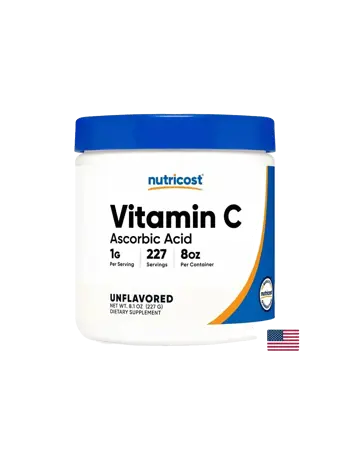 Nutricost Vitamin C Ascorbic Acid На прах