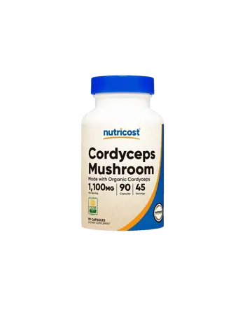 Nutricost Cordyceps Mushroom Имунитет и енергия х 90 капсули