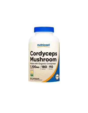 Nutricost Cordyceps Mushroom Имунитет и енергия х 180 капсули