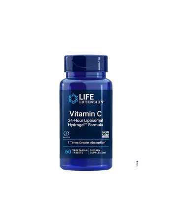 Life Extension Vitamin C 24-Hour Liposomal Hydrogel™ Formula Имунитет - Витамин С Липозомална-хидрогел формула х 60 таблетки