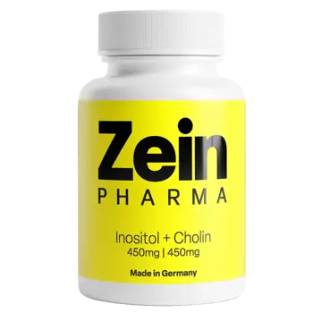 ZEINpharma Инозитол + Холин 450 mg / 450 mg За черен дроб и мозъчна функция х 60 капсули