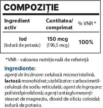 Йод - 150 mcg / Iod BP 150 mcg