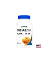 Nutricost Irish Sea Moss with Bladderwrack & Burdock Root За щитовидната жлеза и имунитет х 120 капсули