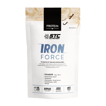 STC Nutrition IRON FORCE Протеинов комплекс за мускулна маса и сила 750 g