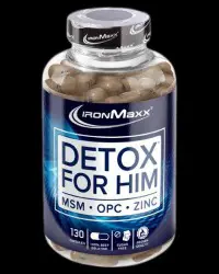 Detox / For Him 130 капсули, 65 Дози