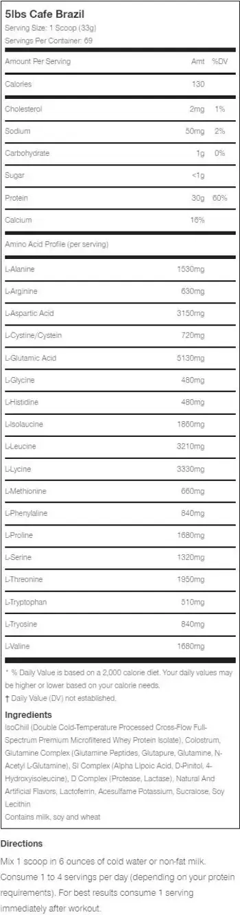 Ultimate Nutrition ISO Sensation 93 Суроватъчен Протеинов Изолат 2270 грама