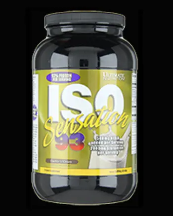 Ultimate Nutrition ISO Sensation 93 Суроватъчен протеинов изолат 900 грама
