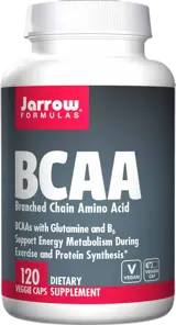 Jarrow Formulas BCAAs / Glutamine Комплекс за възстановяване и мускулен растеж х 120 капсули