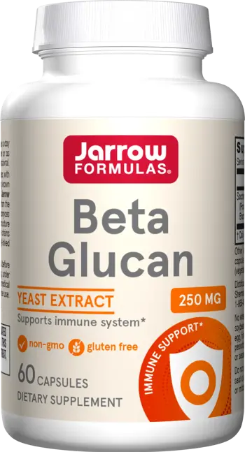Jarrow Formulas Beta Glucan 250 mg Подкрепа за имунната система х 60 капсули
