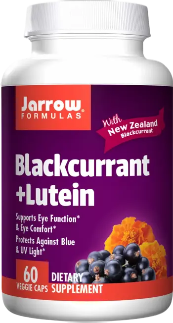 Jarrow Formulas Blackcurrant + Lutein За здраве и защита на очите х 60 капсули