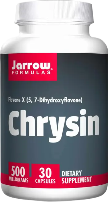 Jarrow Formulas Chrysin 500 mg Подкрепа за тестостерона х 30 капсули