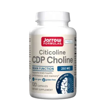Jarrow Formulas Citicoline (CDP Choline) 250 mg Подкрепа за мозъчната функция х 120 капсули
