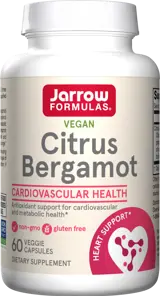 Jarrow Formulas Citrus Bergamot 500 mg Подкрепа за холестерола и кръвната захар х 60 капсули