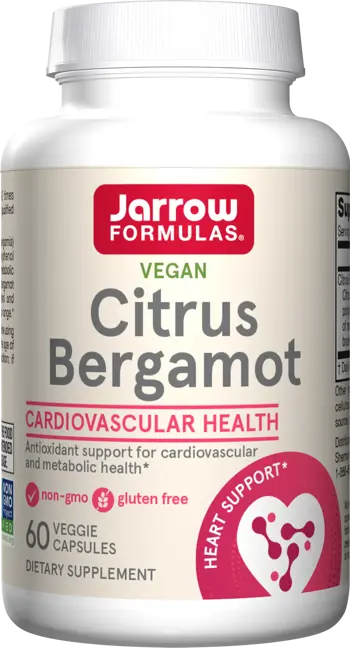 Jarrow Formulas Citrus Bergamot 500 mg Подкрепа за холестерола и кръвната захар х 60 капсули