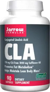 Jarrow Formulas CLA 750 mg Намалява телесните мазнини х 90 Гел капсули