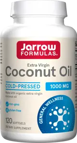 Jarrow Formulas Coconut Oil (Extra Virgin) 1000 mg 120 Гел капсули