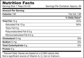 Jarrow Formulas Coconut Oil (organic) Extra Virgin Кокосово масло 976 мл