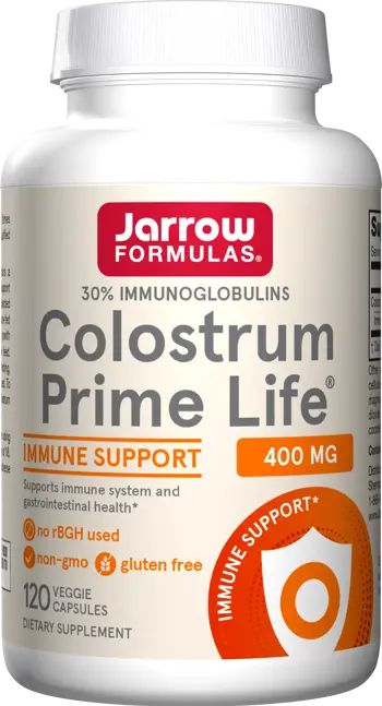 Jarrow Formulas Colostrum Prime Life 400 mg За силен имунитет и добро храносмилане х 120 капсули